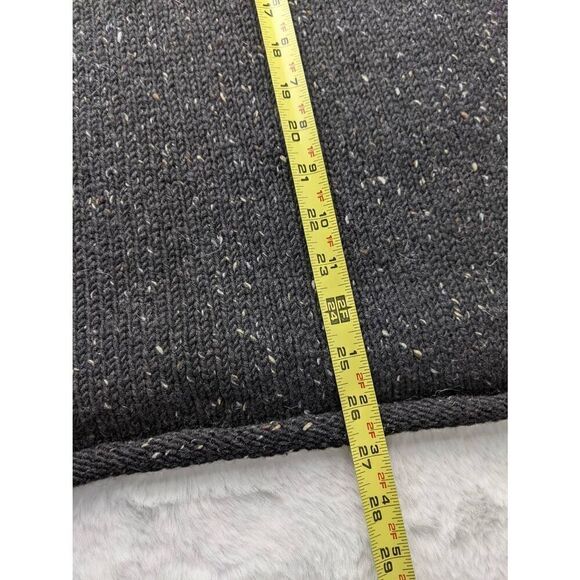 Inishowen Designs Irish Donegal Sz S-M Gray Beige New Pure Wool Sweater Roll Nec - Picture 6 of 7